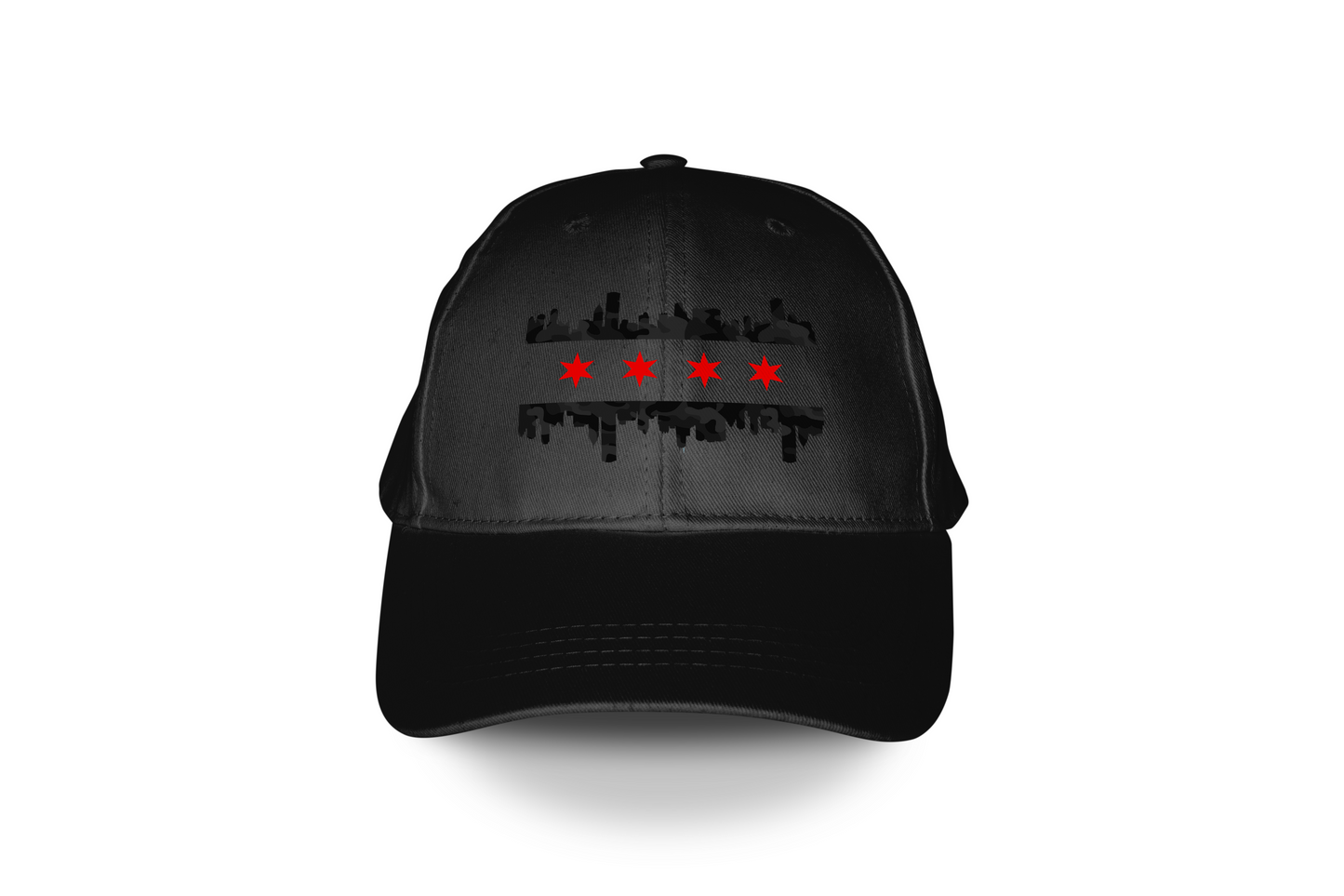 Chicago Skyline Stencil Hat