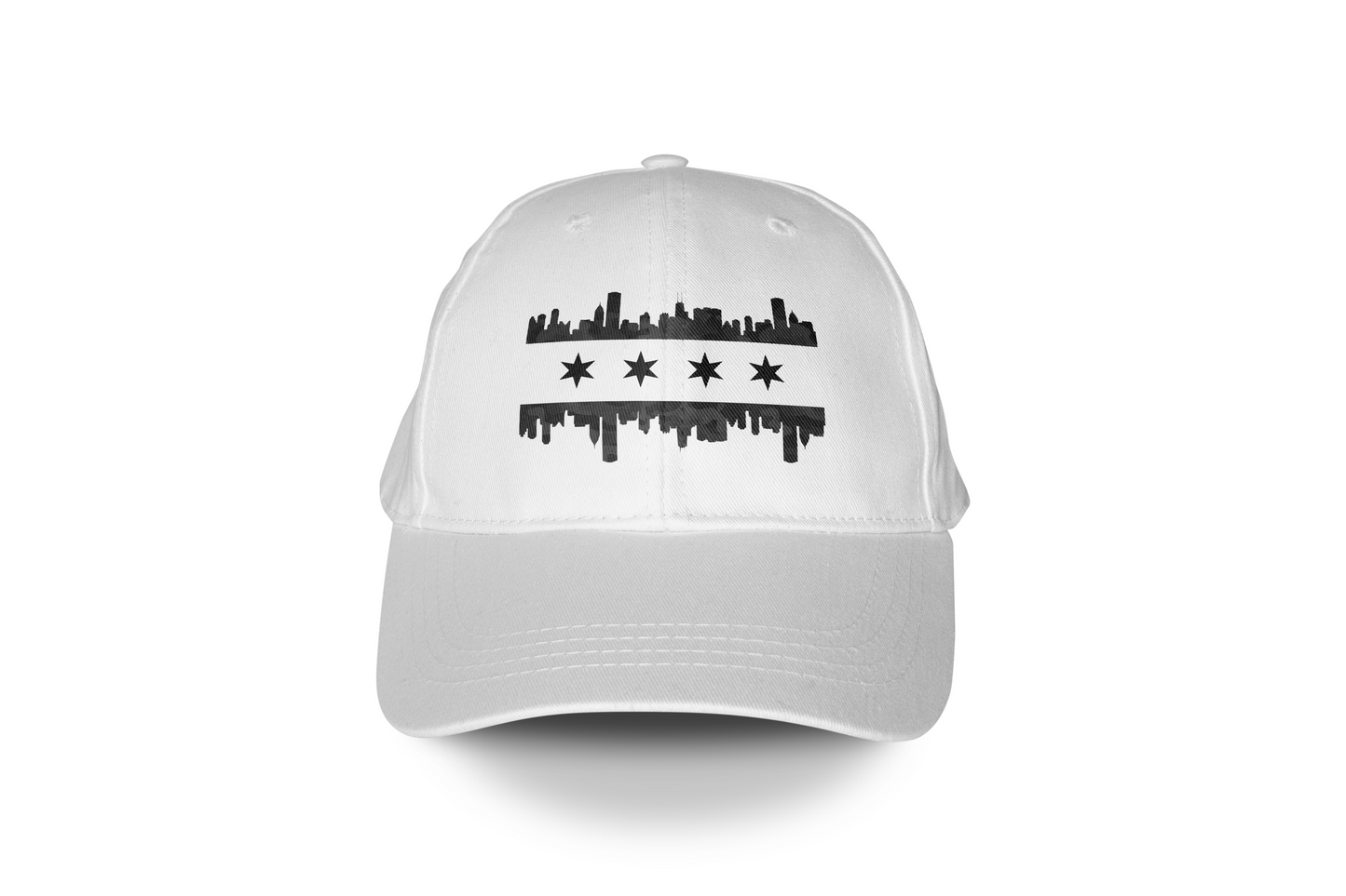 Chicago Skyline Stencil Hat